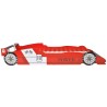 Lit voiture de course pour enfants 90 x 200 cm Rouge 630853630853