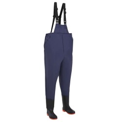Cuissard avec bottes Polyester enduit de PVC Dimensions 39 Bleu 630870630870