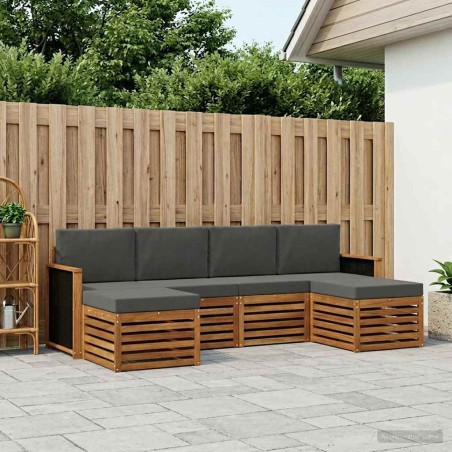 Ensembles de canapés Bois d'Acacia Massif 630871630871
