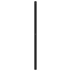  Tête de lit métal noir 150 cm 
