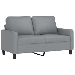 Ensemble de canapés 3 pcs avec coussins Gris clair Tissu 630892630892