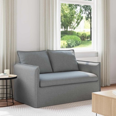 Canapé Gris clair 136 x 82 x 85 cm tissu 630914630914