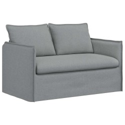 Canapé Gris clair 136 x 82 x 85 cm tissu 630914630914