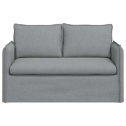 Canapé Gris clair 136 x 82 x 85 cm tissu 630914630914