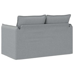 Canapé Gris clair 136 x 82 x 85 cm tissu 630914630914
