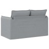 Canapé Gris clair 136 x 82 x 85 cm tissu 630914630914