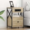 Cabinet de chevet 2 pcs Chêne Sonoma 40 x 31 x 60 cm 630924630924