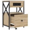 Cabinet de chevet 2 pcs Chêne Sonoma 40 x 31 x 60 cm 630924630924