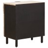 Cabinet de chevet Blanc 50 x 33 x 60 cm Bois de mangue massif 630926630926