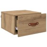 Cabinet de chevet mural 35 x 35 x 20 cm Bois d'ingénierie 630927630927