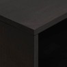 Cabinet de chevet Noir 50 x 33 x 62 cm Bois de mangue massif 630928630928