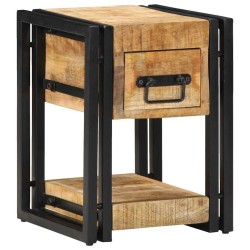 Cabinet de chevet 2 pcs 30 x 30 x 40 cm Bois de mangue massif 630935630935