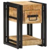 Cabinet de chevet 2 pcs 30 x 30 x 40 cm Bois de mangue massif 630935630935