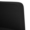 Canapé deux places noir 111 cm en tissu 630940630940