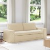 Canapé Crème 222 x 80 x 82 cm tissu 630942630942