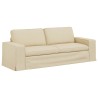 Canapé Crème 222 x 80 x 82 cm tissu 630942630942