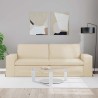 Canapé Crème 222 x 80 x 82 cm tissu 630942630942