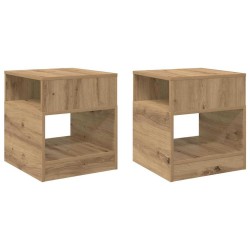 Table d'appoint 2 pc Chêne artisanal 40,5 x 40 x 45 cm 630977630977