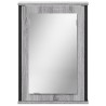 Armoire à miroir de salle de bain sonoma gris bois d’ingénierie 630992630992