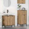 Ensemble de mobilier de salle de bain 2 pc Chêne artisanal 630995630995