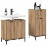 Ensemble de mobilier de salle de bain 2 pc Chêne artisanal 630995630995