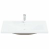 Ensemble de mobilier de salle de bain 4 pcs Chêne noir 631000631000