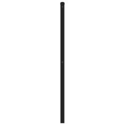  Tête de lit métal noir 135 cm 