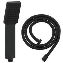 Ensemble de Douche Noir 150 cm Acier inoxydable 631010631010