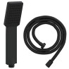 Ensemble de Douche Noir 150 cm Acier inoxydable 631010631010