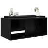 Ensemble de tables basses 2 pcs Chêne noir Bois d'ingénierie 631012631012