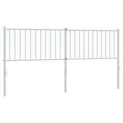 Tête de lit de remplacement métal blanc 180 cm 631013631013