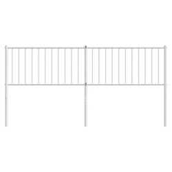 Tête de lit de remplacement métal blanc 180 cm 631013631013