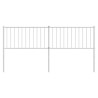 Tête de lit de remplacement métal blanc 180 cm 631013631013