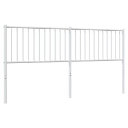 Tête de lit de remplacement métal blanc 180 cm 631013631013
