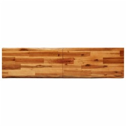 Ensemble à manger 3 pcs avec bord vivant bois massif d'acacia 631023631023