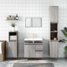 Armoire de bain sonoma gris 65x33x60 cm bois d'ingénierie 631025631025