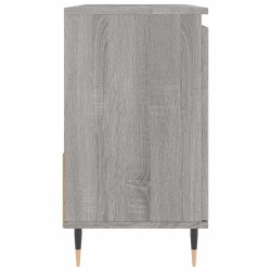 Armoire de bain sonoma gris 65x33x60 cm bois d'ingénierie 631025631025