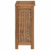 Panier à Linge Naturel 35 x 25 x 60 cm Bois de teck massif 631053631053