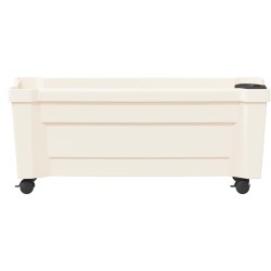 Pot Calypso avec roues Blanc 79 x 35 x 33 cm PP 631054631054
