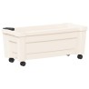 Pot Calypso avec roues Blanc 79 x 35 x 33 cm PP 631054631054