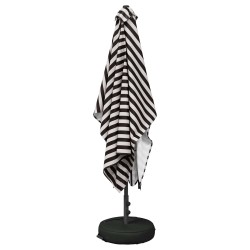 Parasol de jardin avec base 200 x 300 cm Polyester 631056631056