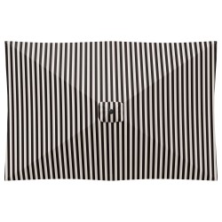 Parasol de jardin avec base 200 x 300 cm Polyester 631056631056