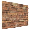 Panneaux muraux 10 pcs Marron et blanc 100 x 50 cm Mousse EPS 631058631058