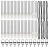 Piquet de clôture à enfoncer au sol 52 pc Gris 631065631065