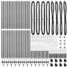 Piquet de clôture à enfoncer au sol 52 pc Gris 631065631065