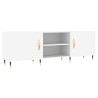 Meuble TV blanc 150x30x50 cm bois d'ingénierie 631066631066