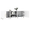 Meuble TV blanc 150x30x50 cm bois d'ingénierie 631066631066