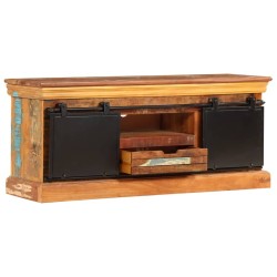 Meuble TV 110 x 30 x 45 cm Bois de récupération massif 631067631067