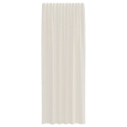 Rideaux en voile à œillets 2 pcs couleur crème 631069631069