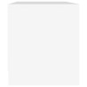 Meuble TV Blanc 90x35x40 cm Bois d'ingénierie 631074631074